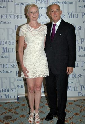 Kristin Wenger and Kenneth P. Wenger (Chairman Board of Trustees) Photo