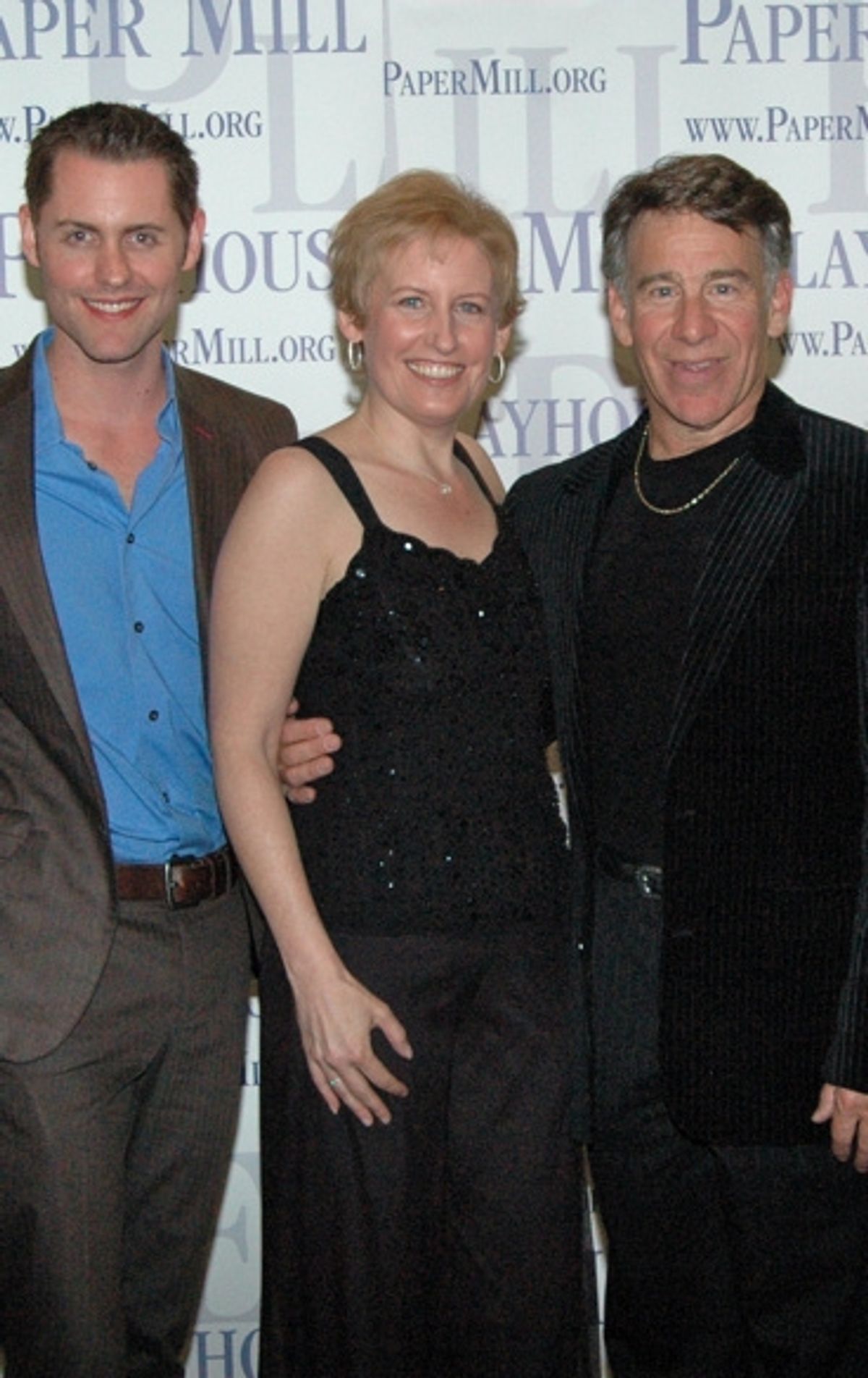 Michael Rose, Liz Callaway, and Stephen Schwartz at 