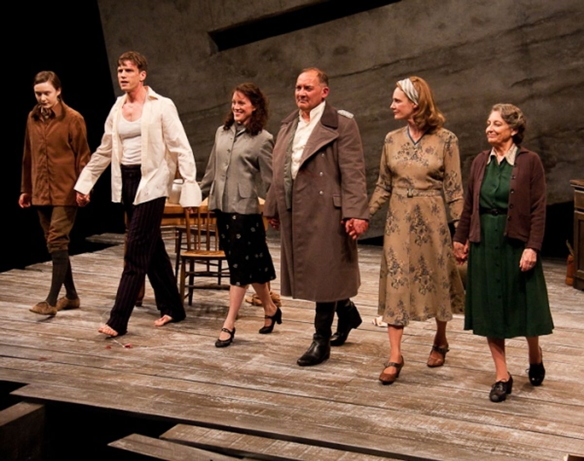 Libby Woodbridge, Lee Aaron Rosen, Samantha Soule, Zach Grenier, Lisa Emery, and Patricia Conolly at 