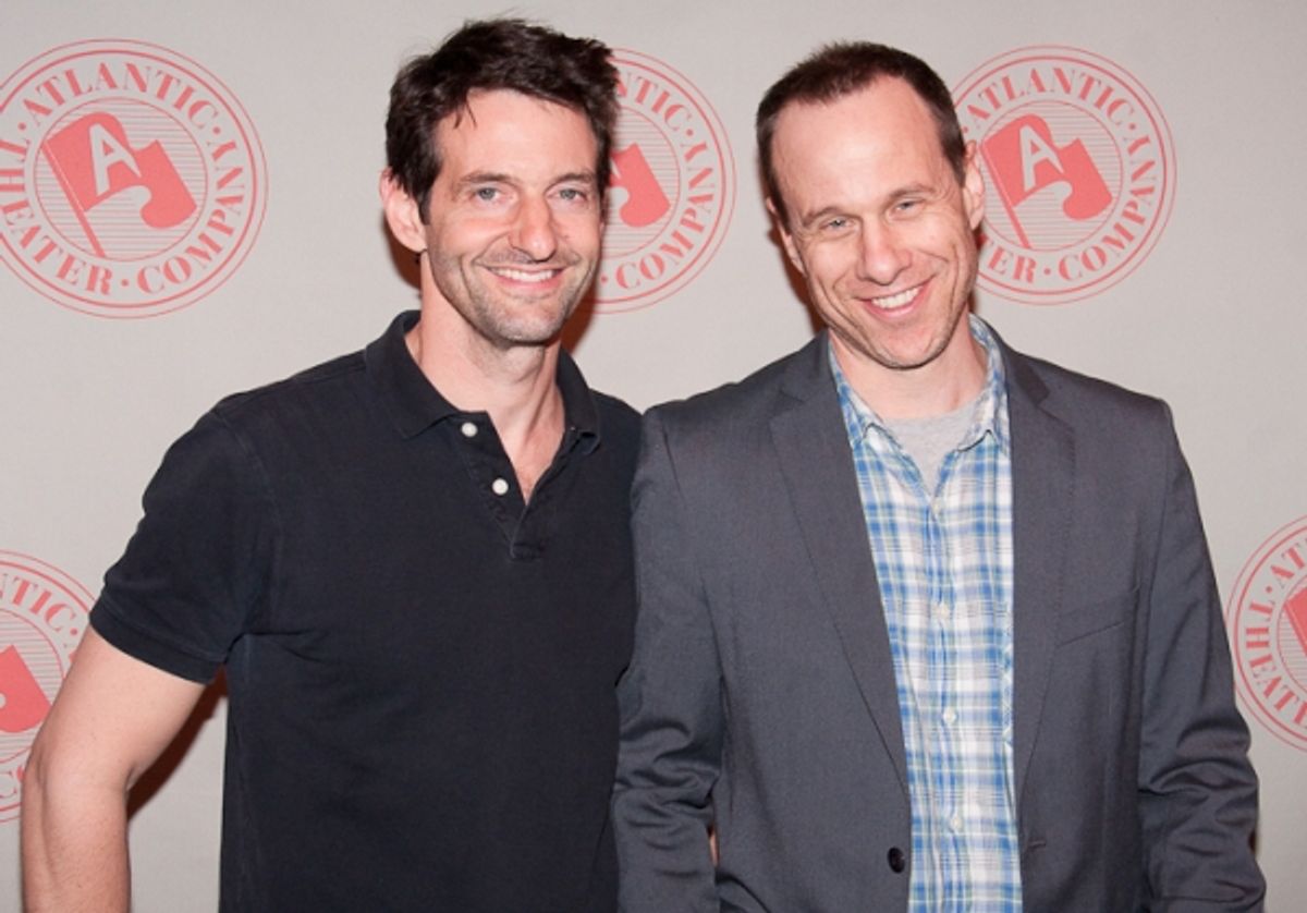 Greg Pierotti and Stephen Belber at 