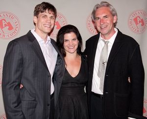 Lee Aaron Rosen with his wife and David Esbjornson @ BroadwayWorld Lee Aaron Rosen with his wife and David Esbjornson Photo