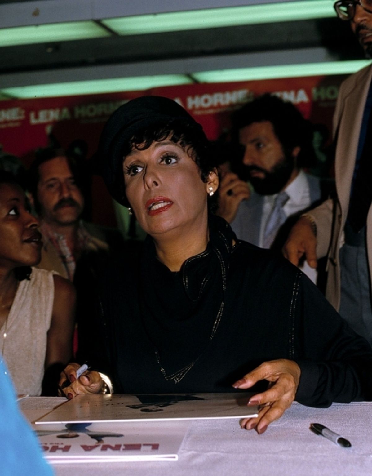 1982 Promoting her new Original Cast Recording Album Release, 'Lena Horne: The Lady and her Music'  at 
