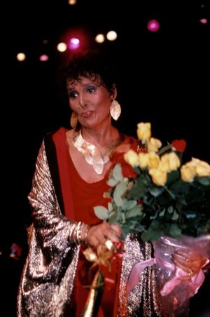 May 12, 1981 - Opening Night of LENA...THE LADY AND HER MUSIC Photo
