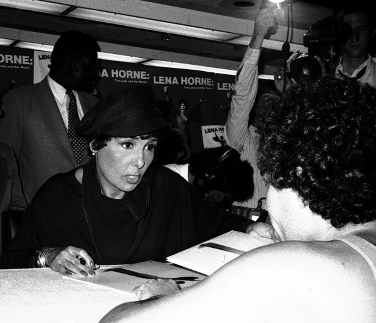 1982 Promoting her new Original Cast Recording Album Release, 'Lena Horne: The Lady and her Music'  at 