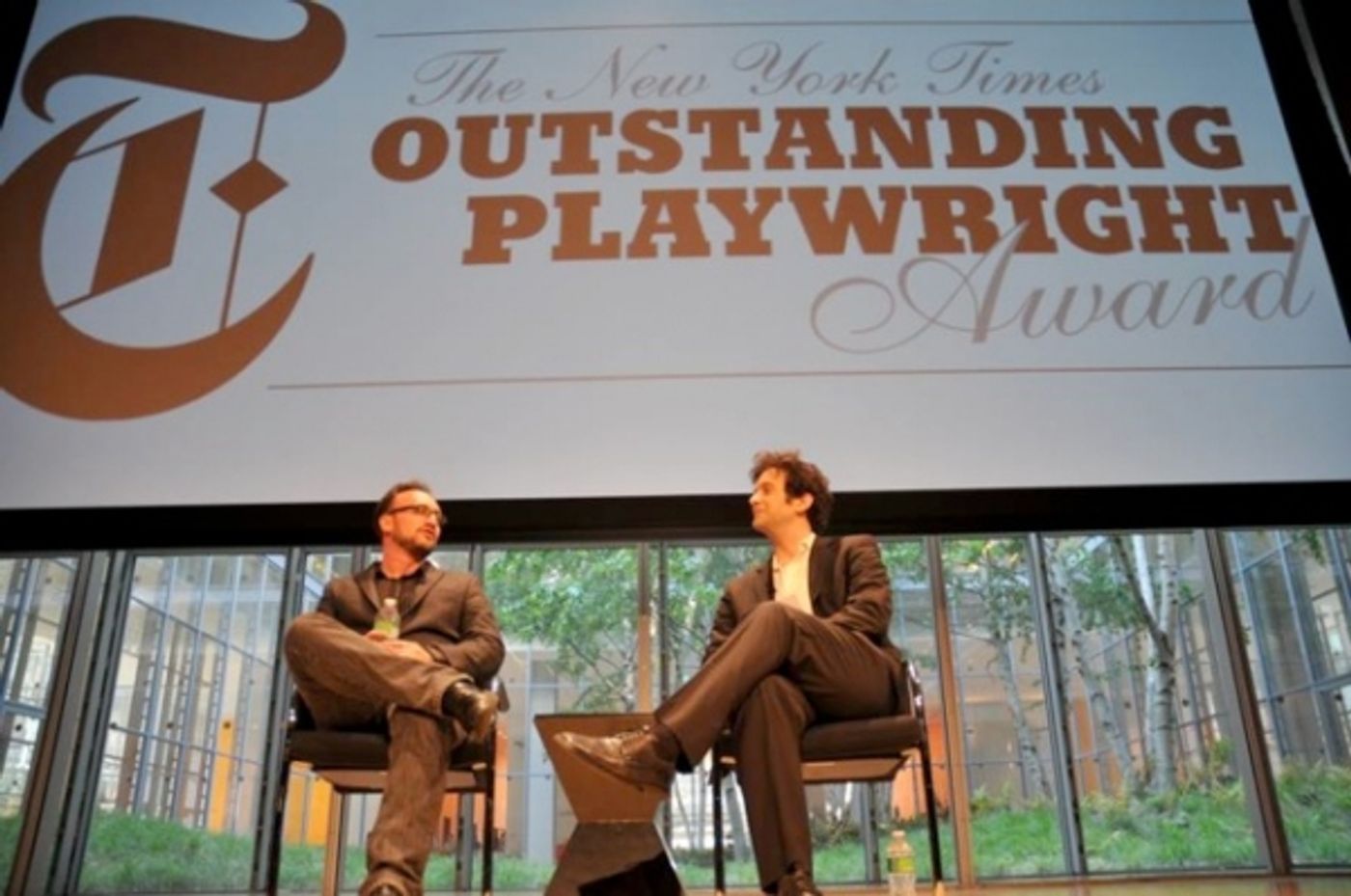 Photo Flash: Dan LeFranc Recieves 2010 NYT Outstanding Playwright Award  Image