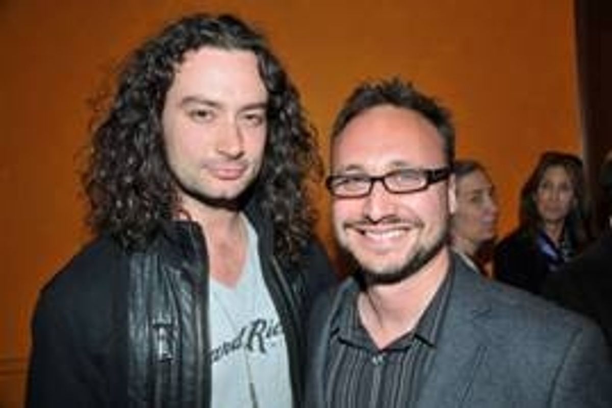 Constantine Maroulis and Dan LeFranc at 