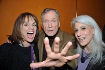 Valerie Harper, Dick Cavett and Jamie DeRoy Photo