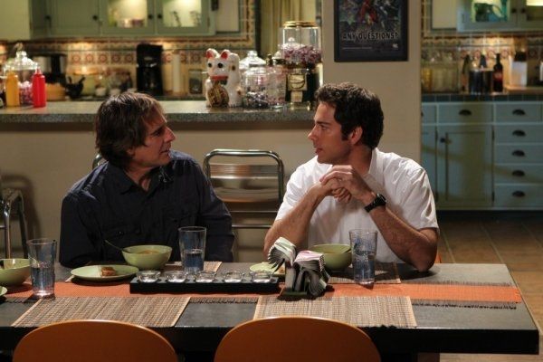 Scott Bakula as Steve Bartowski, Zach Levi as Chuck Bartowski Photo
