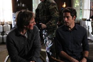 Scott Bakula as Steve Bartowski, Zach Levi as Chuck Bartowski Photo