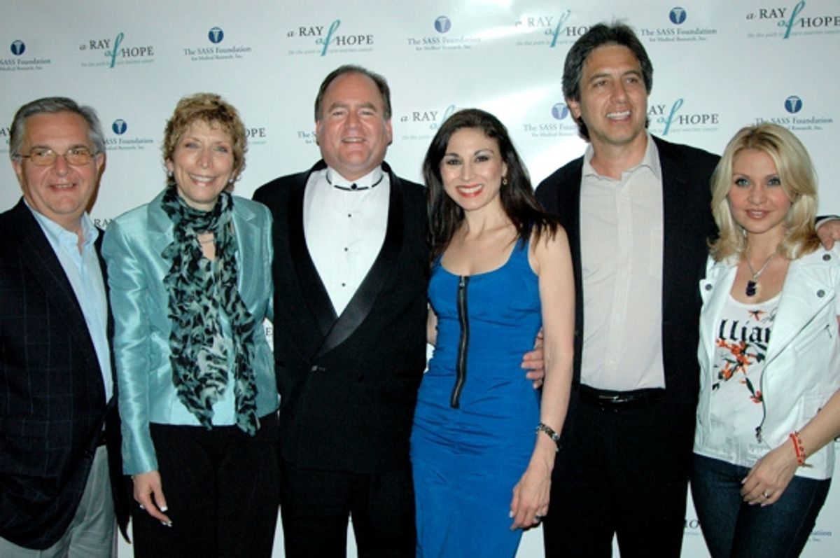 Dr. Frank Arena, Linda John, Craig Schulman, Valerie Smaldone, Ray Romano, and Orfeh at 