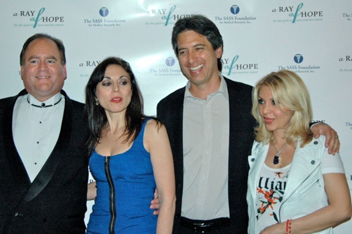 Craig Schulman, Valerie Smaldone, Ray Romano, and Orfeh at 