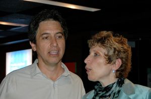 Ray Romano and Linda John Photo