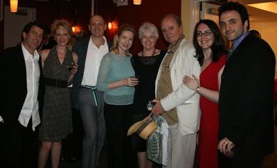 Evan Bergman, Gina Nagy Burns, David Bishins, Janet Zarish. playwright June Finfer, H Photo