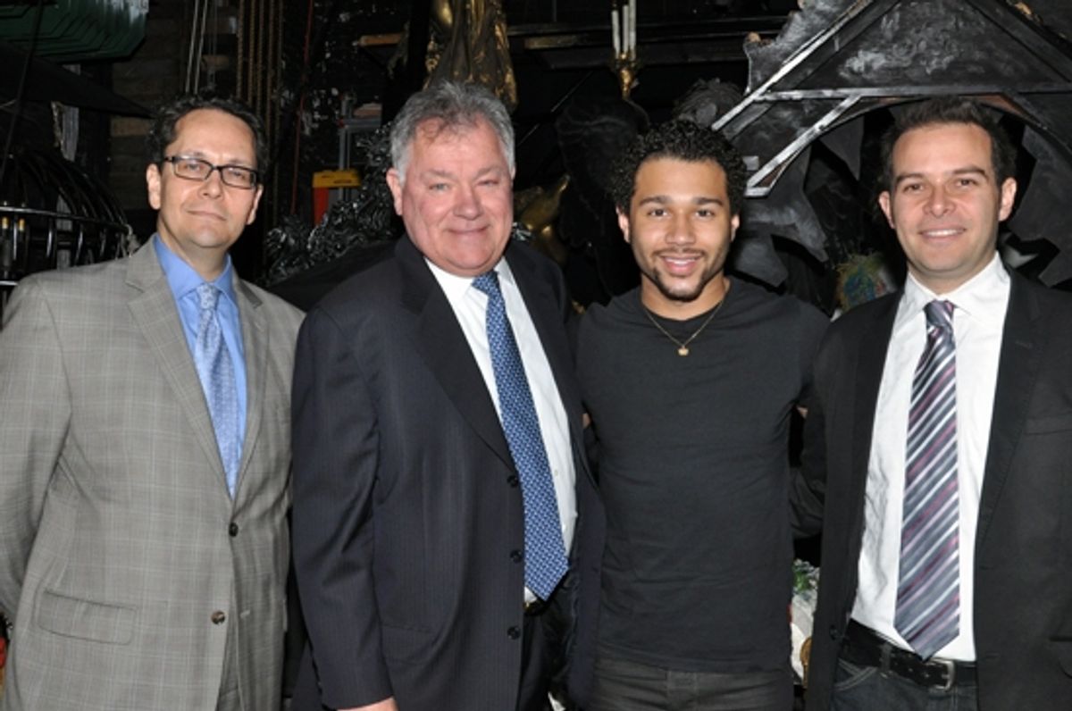 Paul King, Robert Wankel, Corbin Bleu & Peter Avery at 