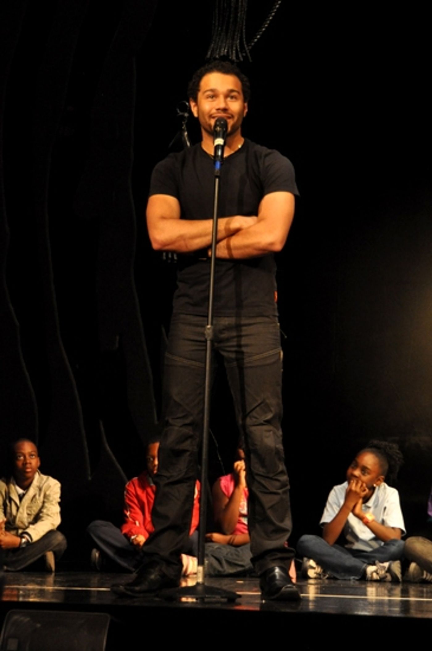 Photo Coverage: NYC Students Make 'Broadway Debut' with Corbin Bleu  Image