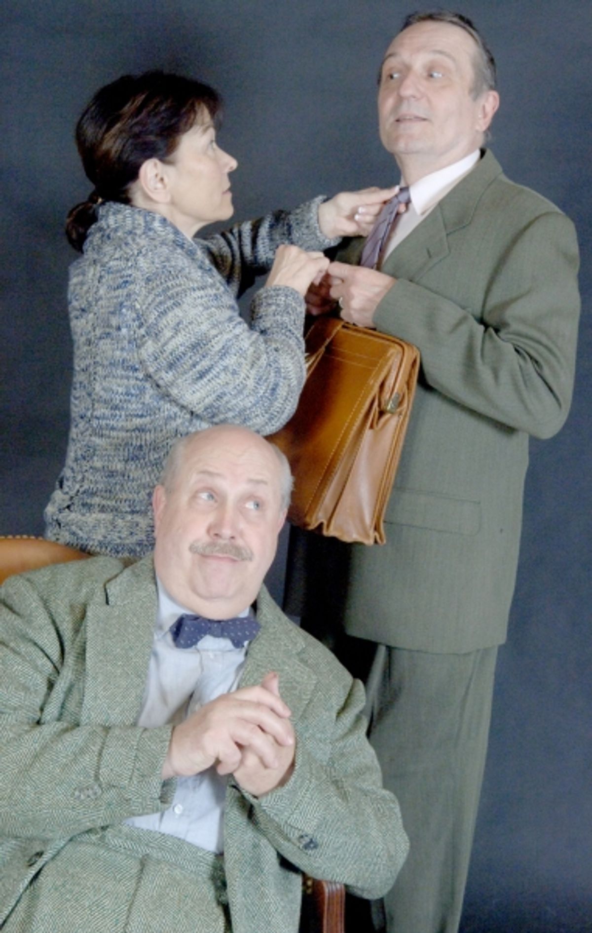 Maggie Bearmon Pistner, Dann Peterson and Charles Numrich at 