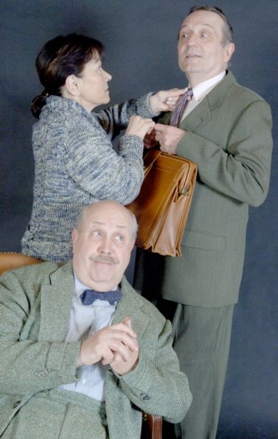 Maggie Bearmon Pistner, Dann Peterson and Charles Numrich Photo