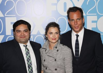 Joe Nunez, Keri Russell and Will Arnett (Running Wilde) Photo