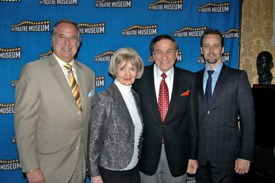 Stweart F. Lane, Helen M. Guditis, Richard Sherman and Noah Racey Photo