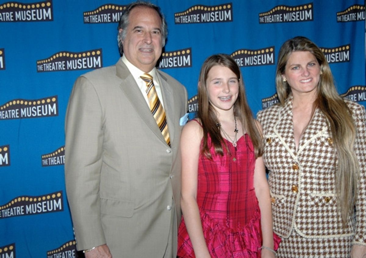 Stewart F. Lane, Leah Lane, and Bonnie Comley at 