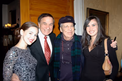 Jessica Grove', Richard Sherman, Tony Walton (Director of tonight's show) Photo