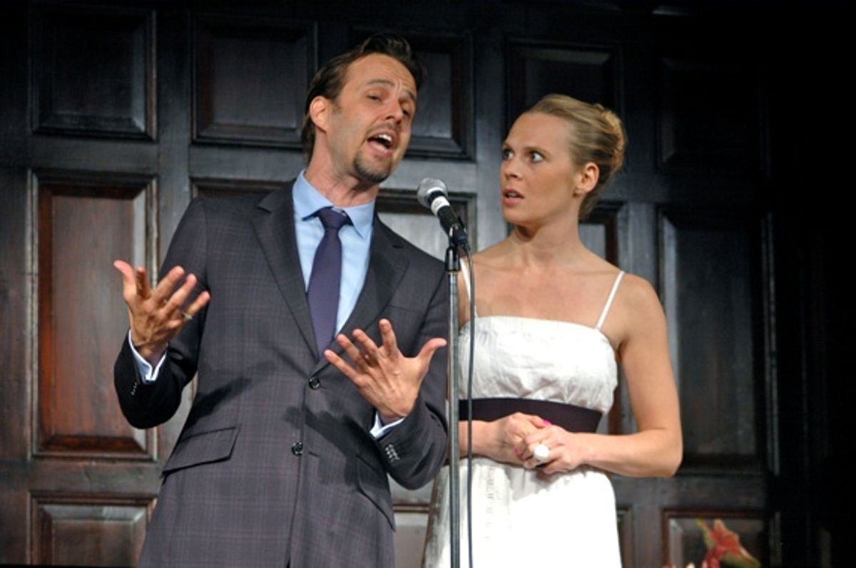 Noah Racey and Annika Boras at 