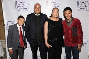 Rev Run and Justine Simmons with their children, Diggy (l) and Russy (r) @ BroadwayWorld Rev Run and Justine Simmons with their children, Diggy (l) and Russy (r) Photo