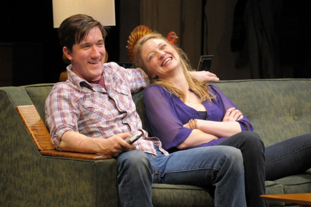 Carson Elrod and Heidi Schreck  at 