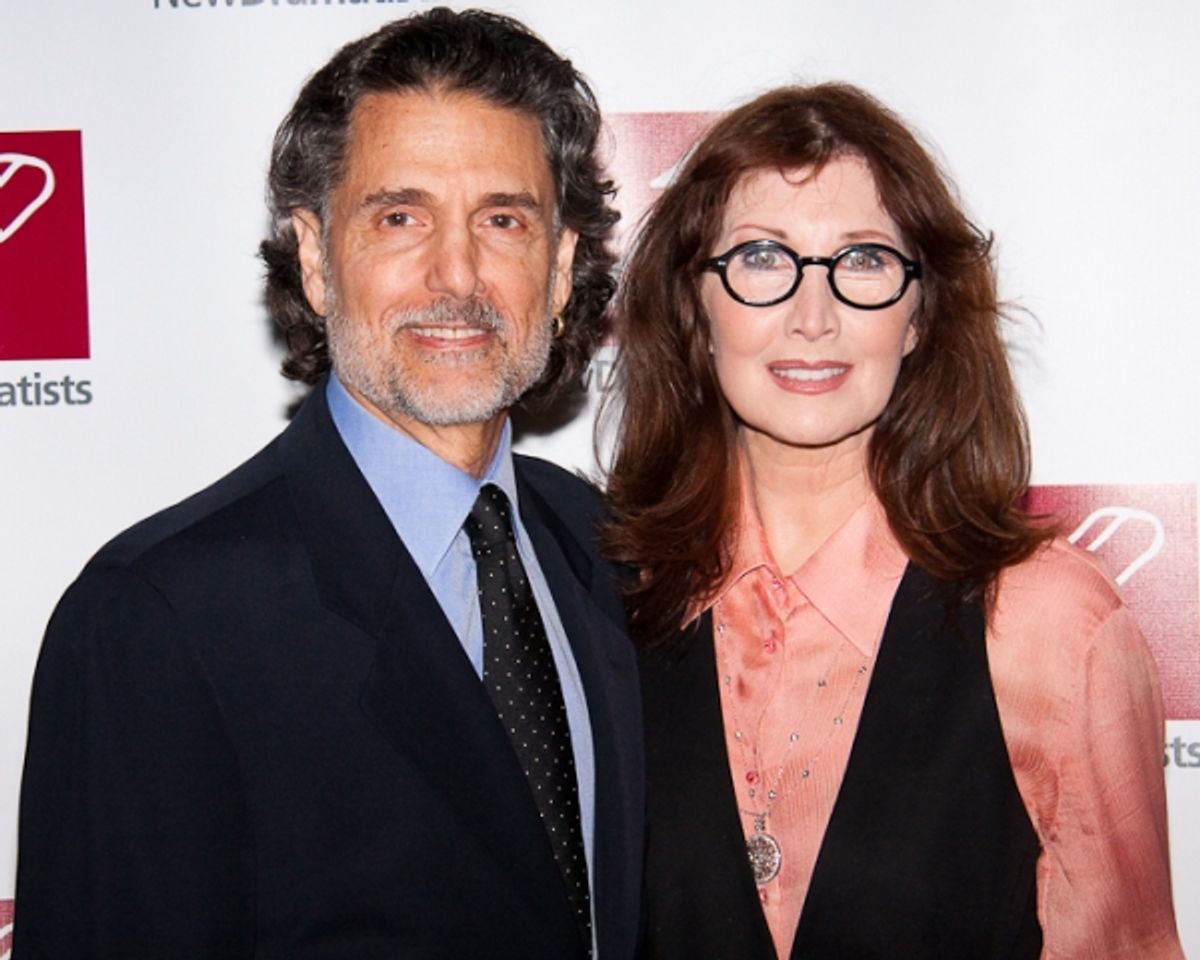 Chris Sarandon and Joanna Gleason at 
