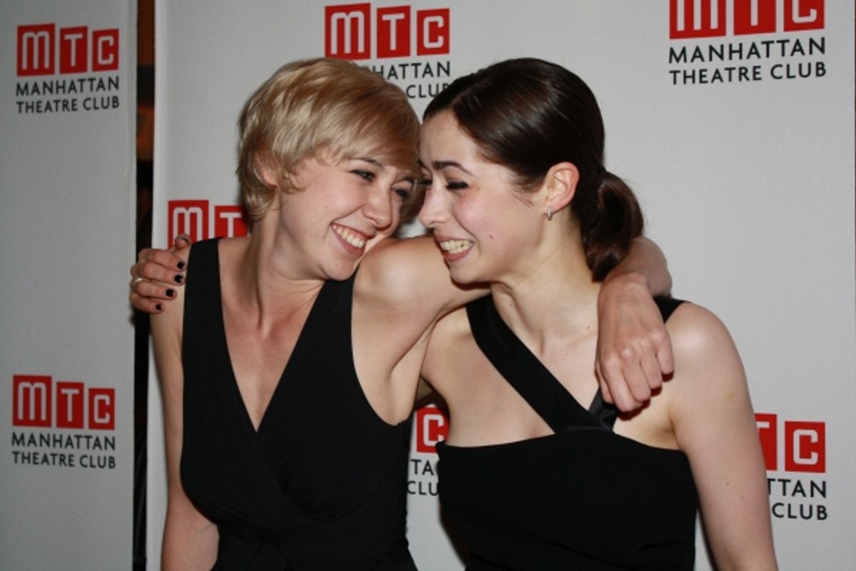 Polly Stenham  & Cristin Milioti at 