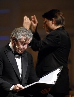 Robert De Niro and Keith Lockhart Photo