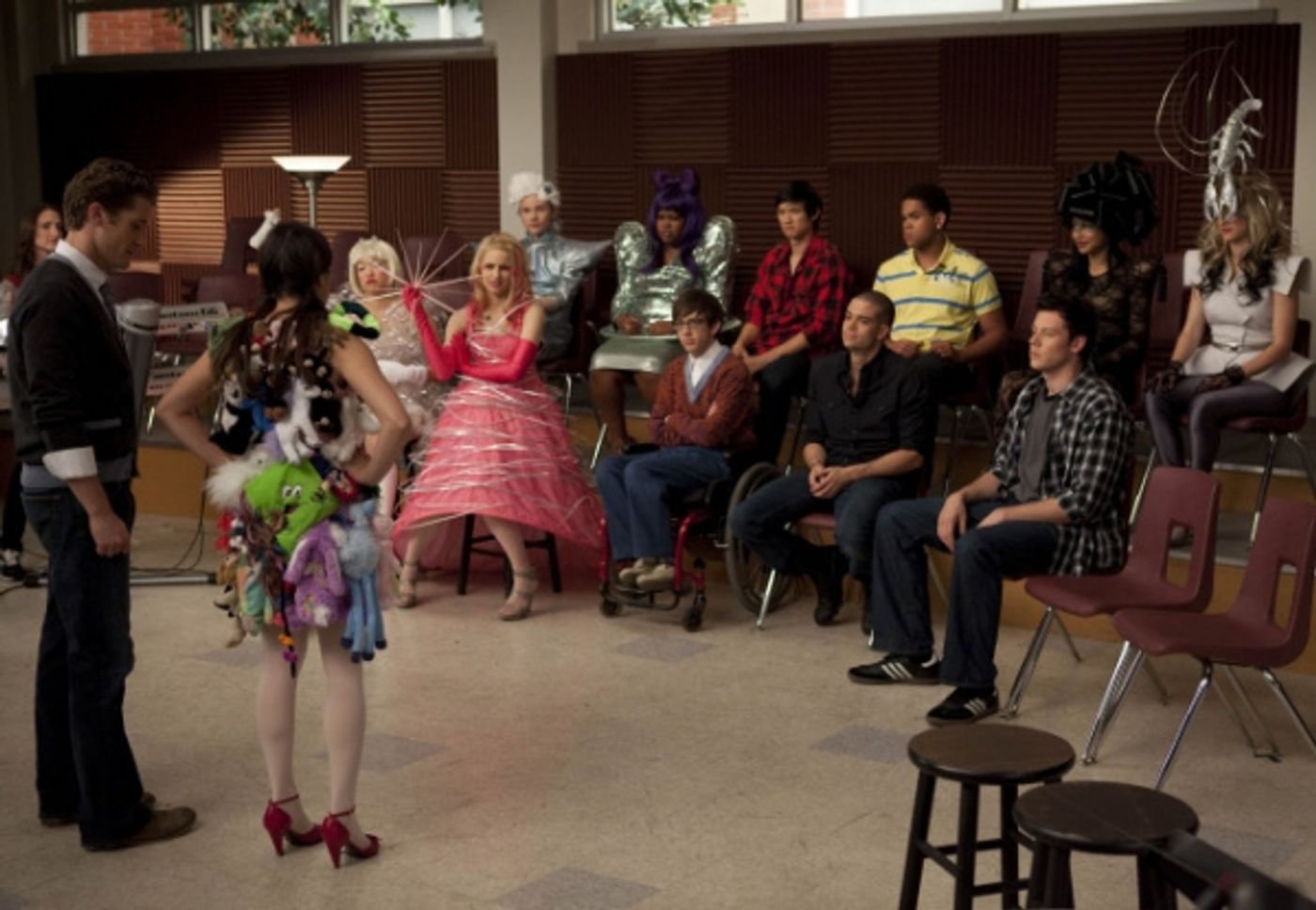 Photo Flash: GLEE Goes 'Gaga' on May 25  Image