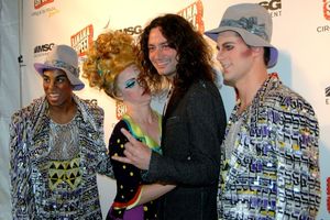 DeWitt Fleming Jr., Shereen Hickman, Constantine Maroulis, and Luke Hawkins Photo