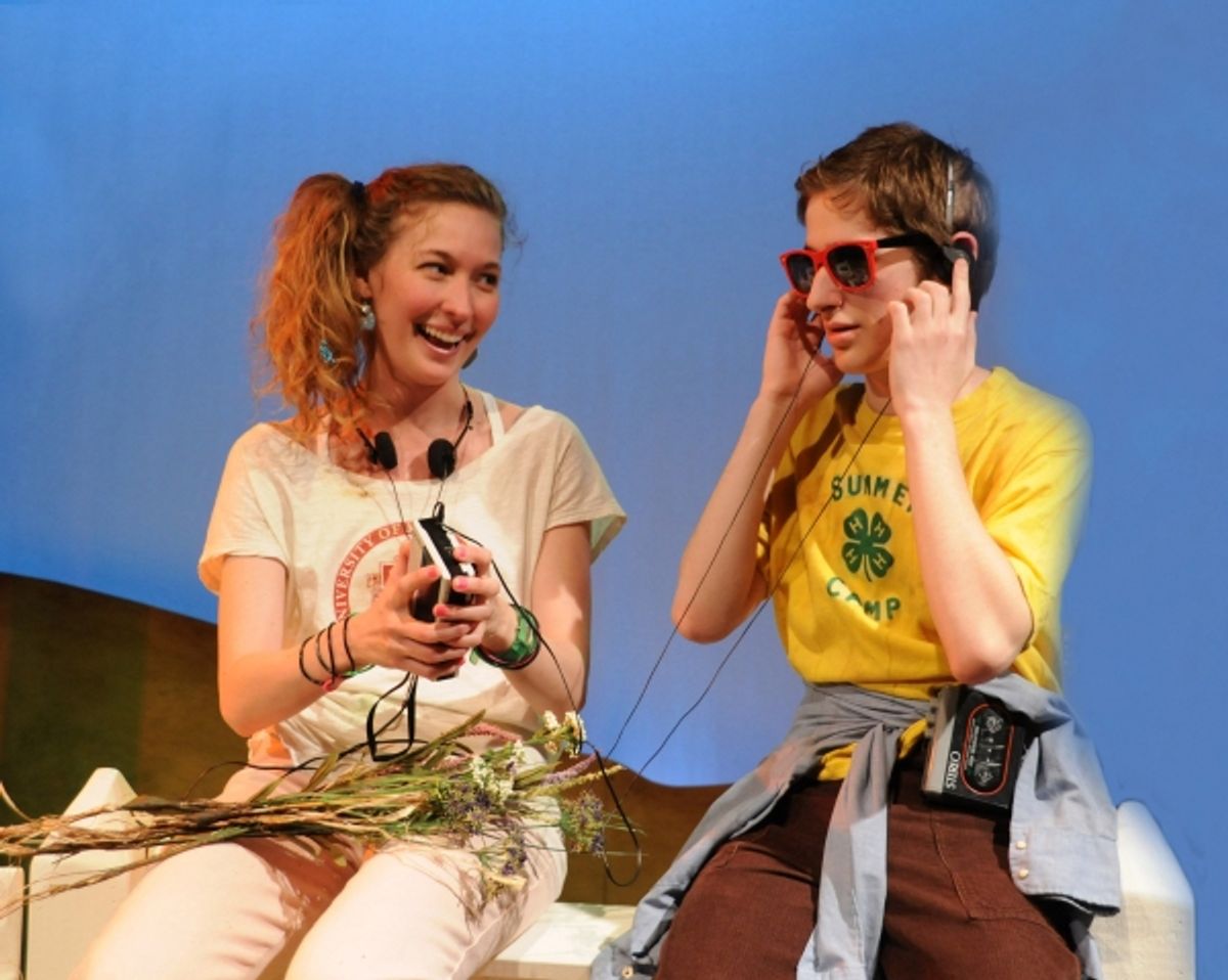 Anna Kull and Noah Robbins at 