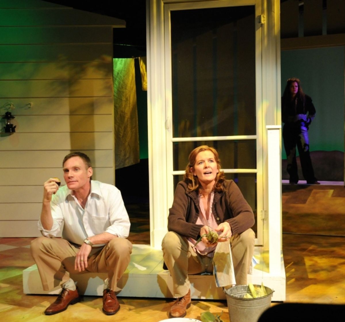 Peter Bradbury, Jordan Baker and Carolyn Baeumler at 