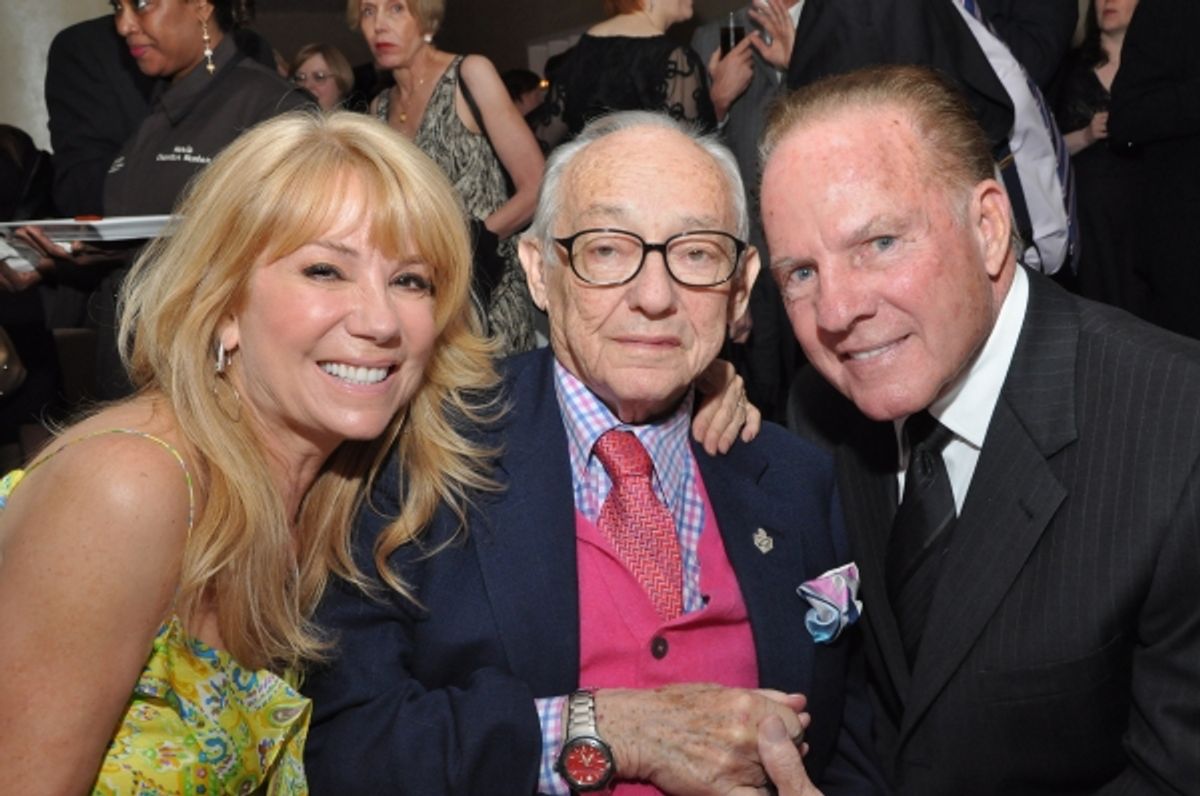 Kathie Lee Gifford, James M. Nederlander, Frank Gifford at 