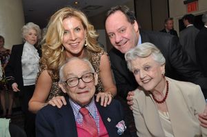 James M. Nederlander, Margo Nederlander, James L. Nederlander, Angela Lansbury Photo