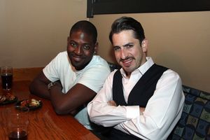 Mike Evariste  and Matthew Saldivar Photo