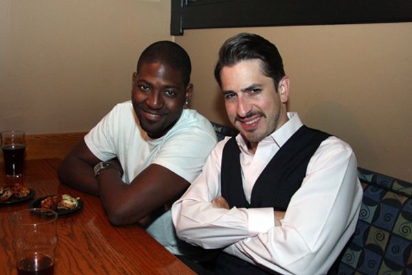 Mike Evariste  and Matthew Saldivar Photo