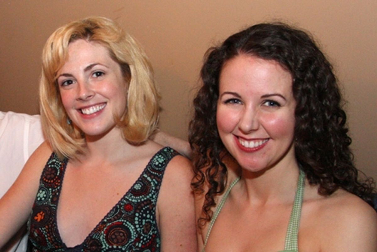 Kate Fahrner and Kristen J. Smith at 