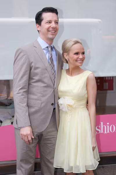 Sean Hayes and Kristin Chenoweth Photo
