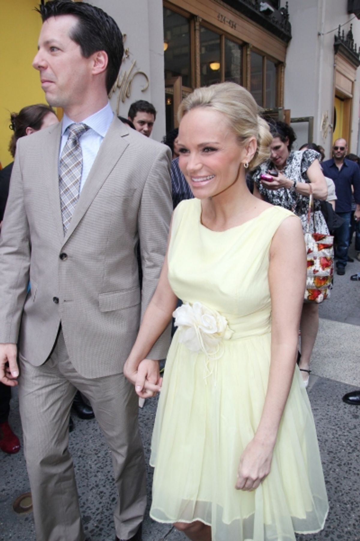 Sean Hayes and Kristin Chenoweth at 