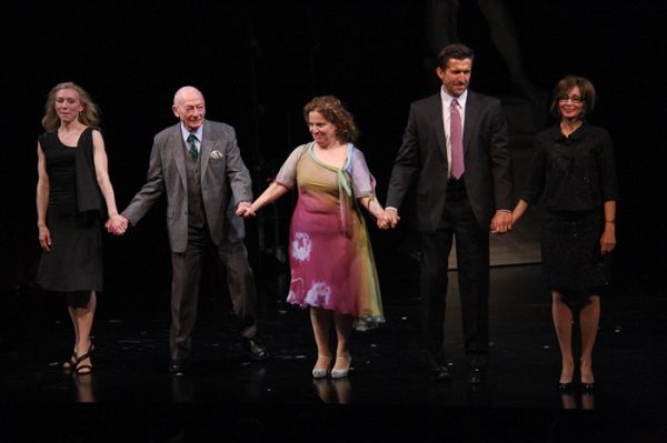 Tina Benko, Alan Mandell, Claudia Shear, Jonathan Cake and Natalija Nogulich Photo