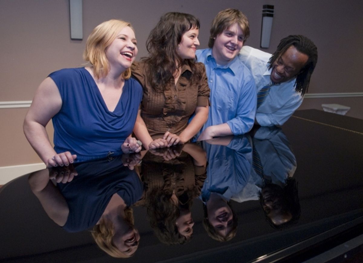 Elizabeth Klinger, Rebecca Teran, David Cole and Vin Shambry at 