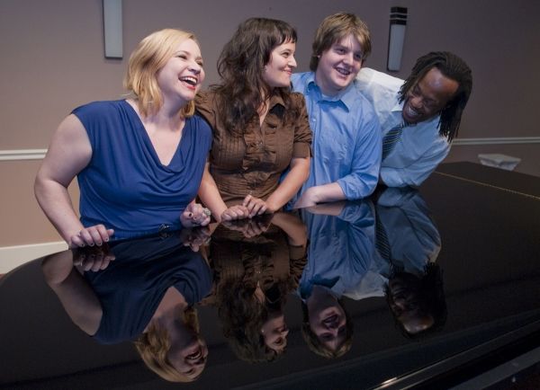 Elizabeth Klinger, Rebecca Teran, David Cole and Vin Shambry Photo