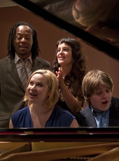 Vin Shambry, Elizabeth Klinger, Rebecca Teran and David Cole Photo