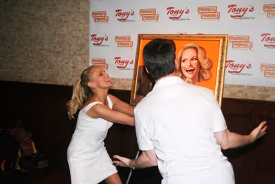 Kristin Chenoweth and Sean Hayes Photo