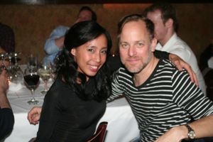 Mayumi Miguel and Bruce Pask
 Photo