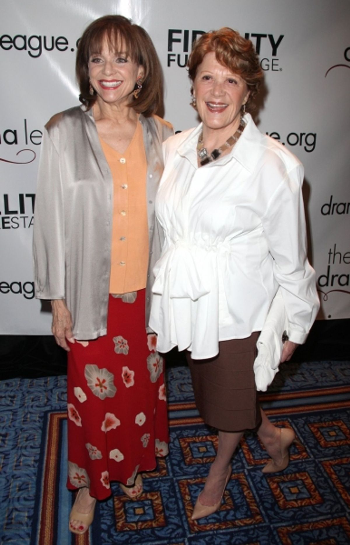 Valerie Harper and Linda Lavin at 