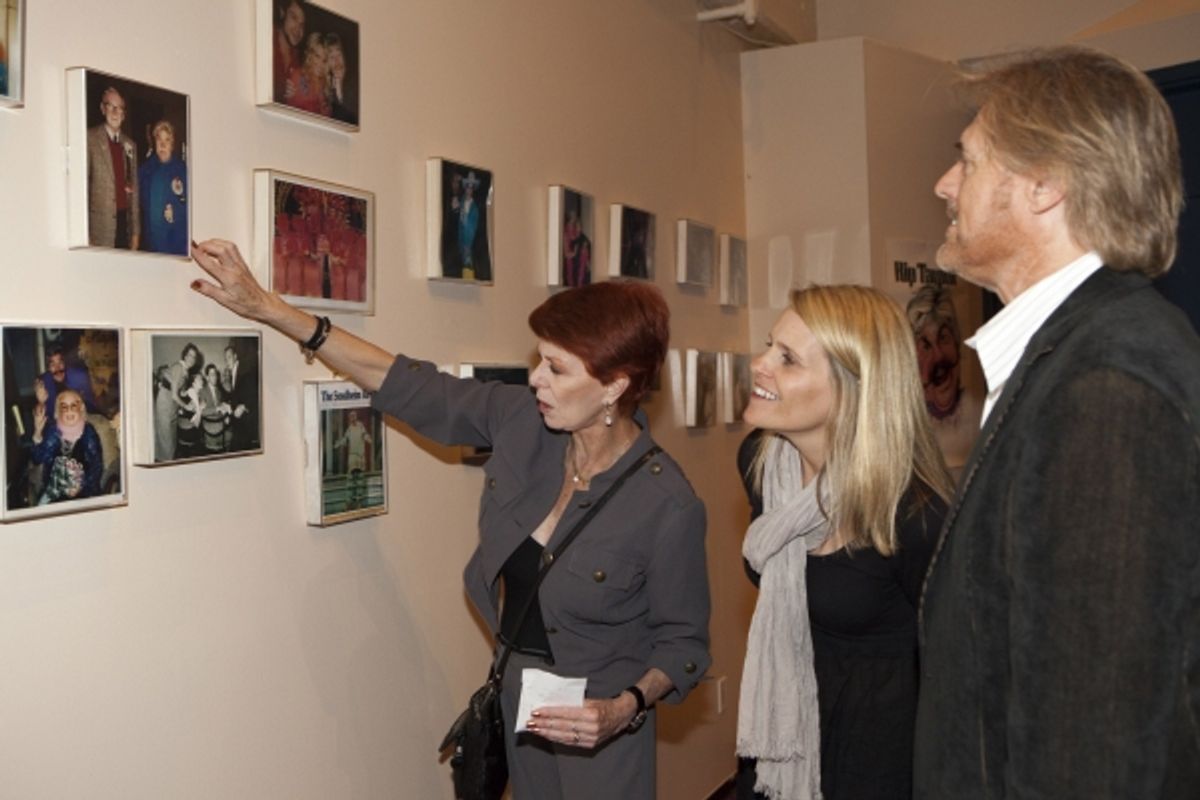 Karen Cadle, Leigh Ann Rahn and Douglas Brown  at 